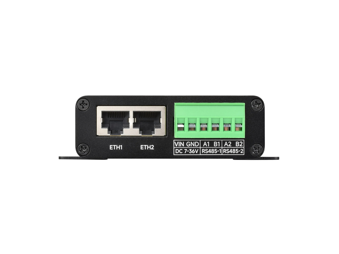 8-Ch RS485 to RJ45 Ethernet Serial Server, 8 Channels RS485 Independent Operation, Rail-mount Industrial Isolated Serial Module, Optional PoE Function