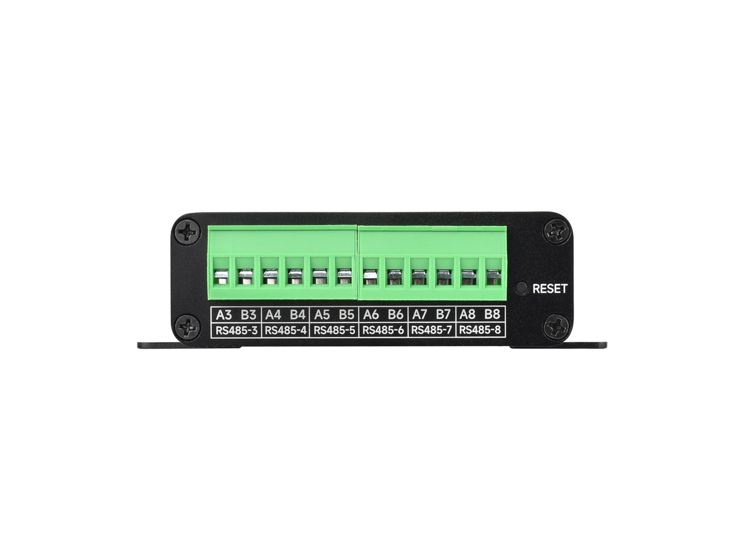 8-Ch RS485 to RJ45 Ethernet Serial Server, 8 Channels RS485 Independent Operation, Rail-mount Industrial Isolated Serial Module, Optional PoE Function