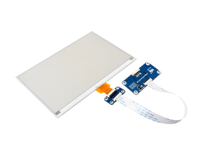 7.5inch e-Paper display (H), E-ink display, 800x480, Red/Yellow/Black/White, SPI Interface