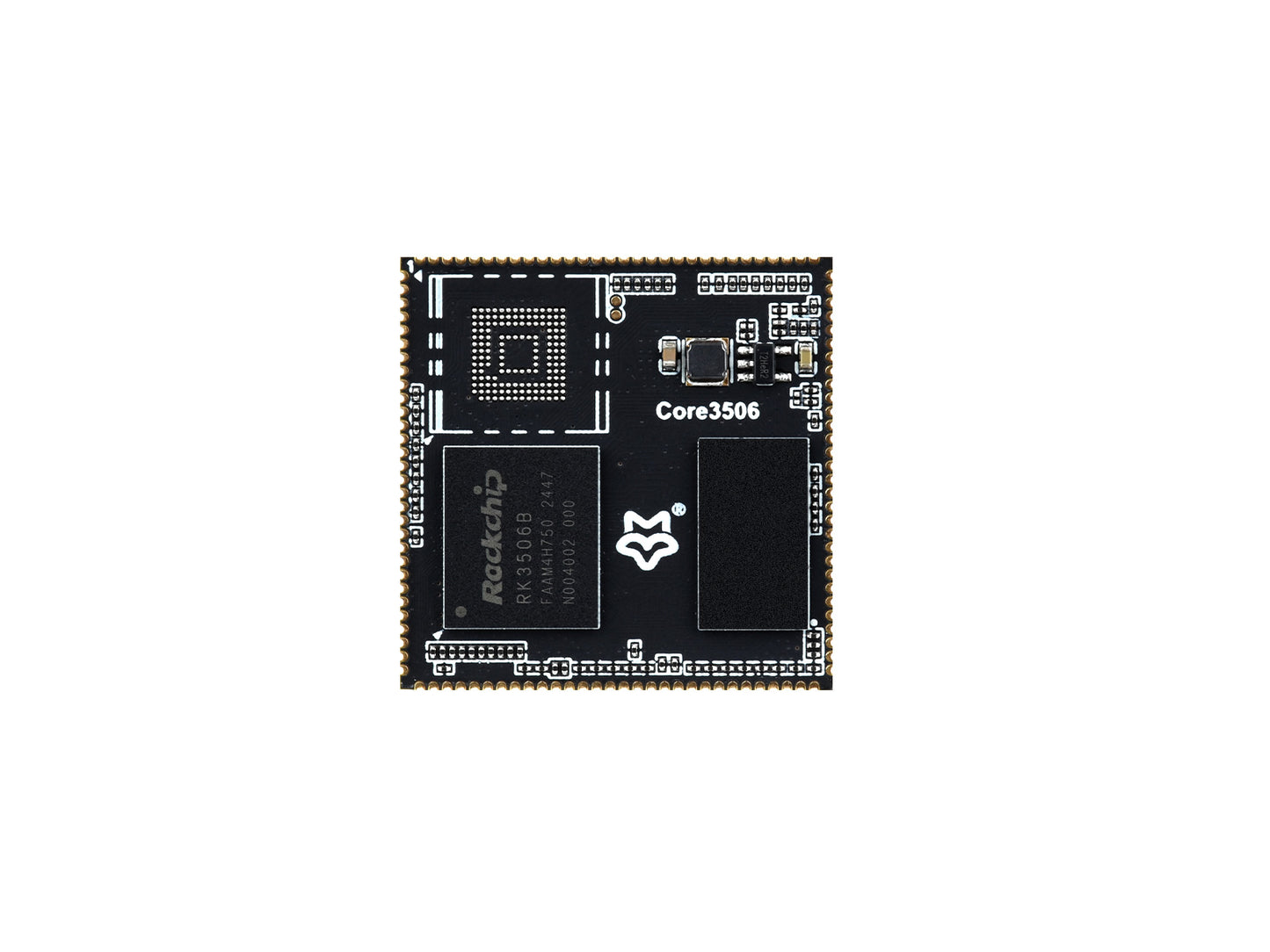 Luckfox Core3506 Core Board Based On Rockchip RK3506B Chip, Onboard 512MB DDRL3, Integrates Triple-core ARM Cortex-A7 and ARM Cortex-M0 Processors