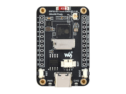 ESP32-S3 1.64inch AMOLED Touch Display Development Board, 280×456, QSPI Interface, Onboard Accelerometer And Gyroscope Sensor, ESP32 With Display