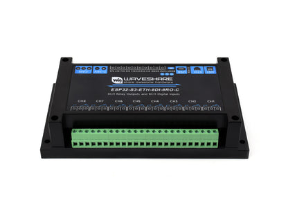 Industrial 8-Channel ESP32-S3 WiFi Relay Module, Onboard Isolated CAN Interface, Built-in Xtensa 32-bit LX7 Dual-core Processor, With Multiple Isolation Protection Circuits