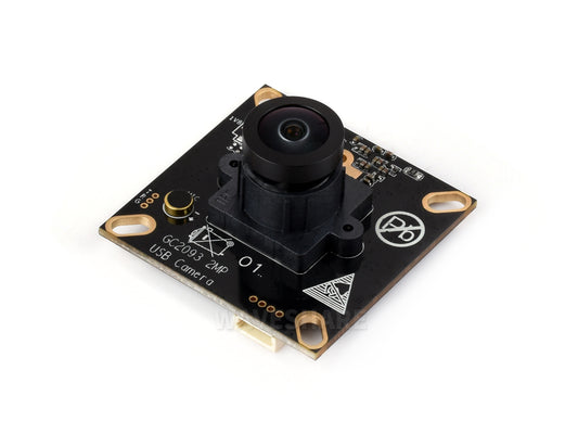 GC2093 2MP USB Camera Module, Wide Dynamic Backlight Imaging, Fixed-Focus, Onboard Microphone