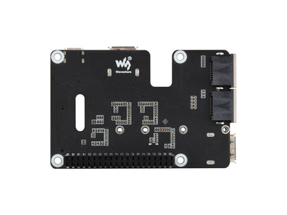 PCIe To USB 3.2 Gen1 / 2.5G ETH / M.2 NVMe Adapter For Raspberry Pi 5, Supports NVMe Protocol M.2 Solid State Drive, Expands 2-ch USB 3.2 Ports And 2-ch Ethernet Ports