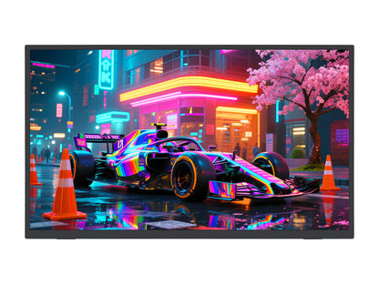 Luckfox 18.5inch 4K Portable Monitor With Stand, 3840 × 2160, 60Hz Refresh Rate, 178° Viewing Angle, IPS Screen, Full-featured Type-C Interface, No Touch