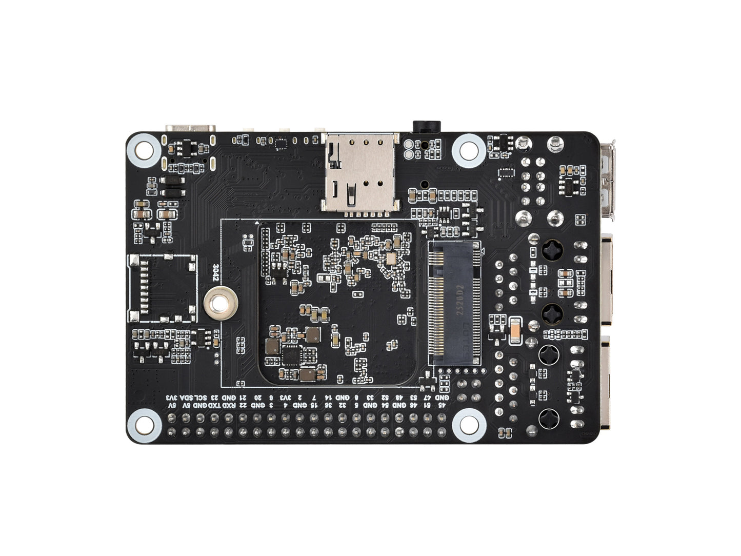 Luckfox Lyra Pi Linux Micro Development Board, Based On Luckfox Core3506 Core Board, Integrates Triple-core ARM Cortex-A7 and ARM Cortex-M0 Processors