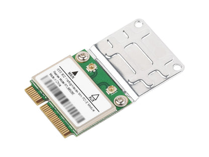 Wireless MINIPCIE RTL8852BE NIC, Gigabit Dual-Band Wi-Fi 6, 802.11AX Standard, Bluetooth 5.2