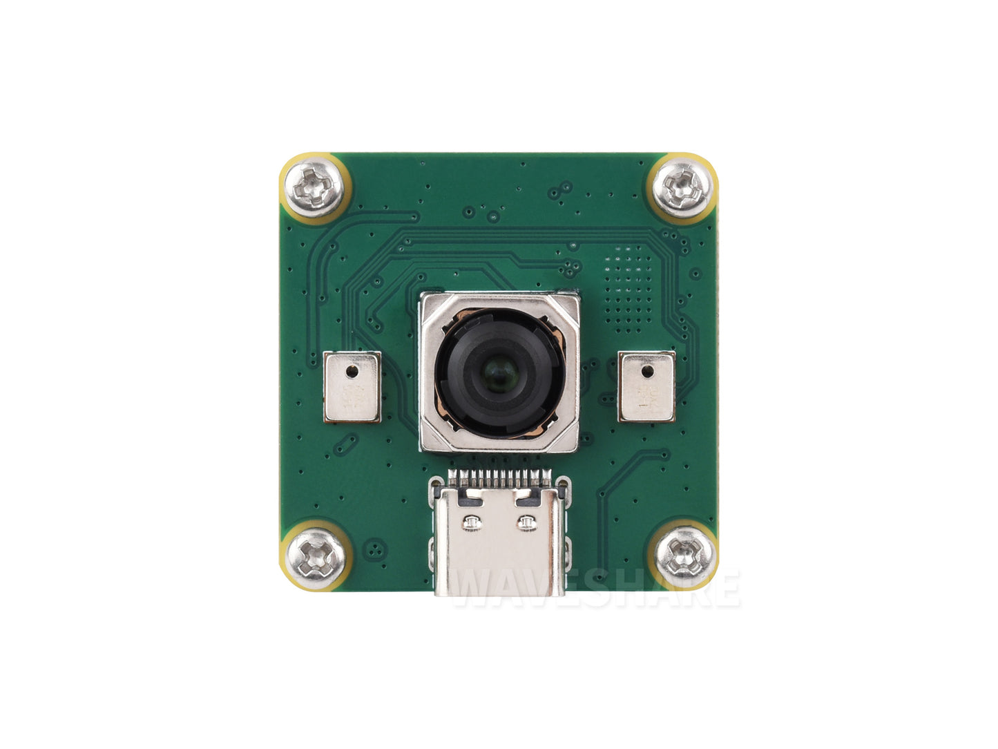 IMX378 12MP USB Camera (A), Supports 30 FPS Output, Better Sensitivity In Low-Light Condition, Distortion-Free, Onboard Dual Microphones
