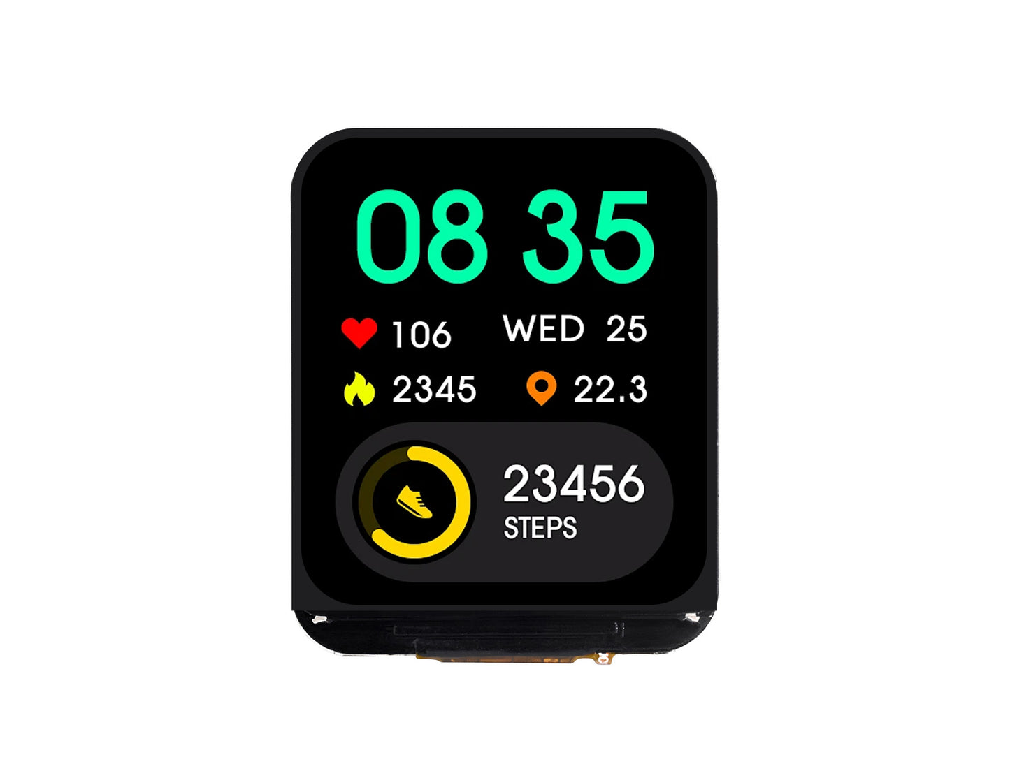 ESP32-C6 1.69inch LCD Development Board, 240×280 Pixels, Supports Wi-Fi 6 / BLE 5, 160MHz RISC-V Processor, AI Speech, ESP32 With Display
