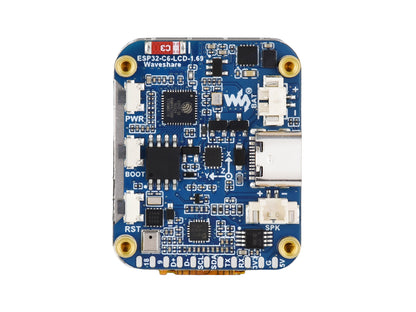 ESP32-C6 1.69inch LCD Development Board, 240×280 Pixels, Supports Wi-Fi 6 / BLE 5, 160MHz RISC-V Processor, AI Speech, ESP32 With Display