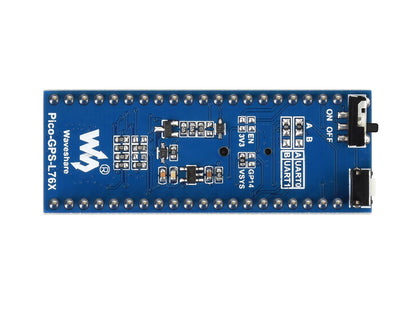 L76K GNSS Module For Raspberry Pi Pico, GPS / BeiDou (BDS) / GLONASS / QZSS Support, Supports A-GNSS Function
