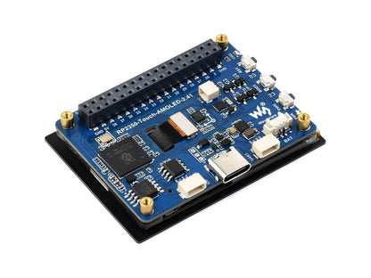 RP2350 2.41inch AMOLED Touch Display Development Board, 450 × 600 Pixels, QSPI Interface, Dual-core & Dual-architecture Design, Accelerometer And Gyroscope Sensor