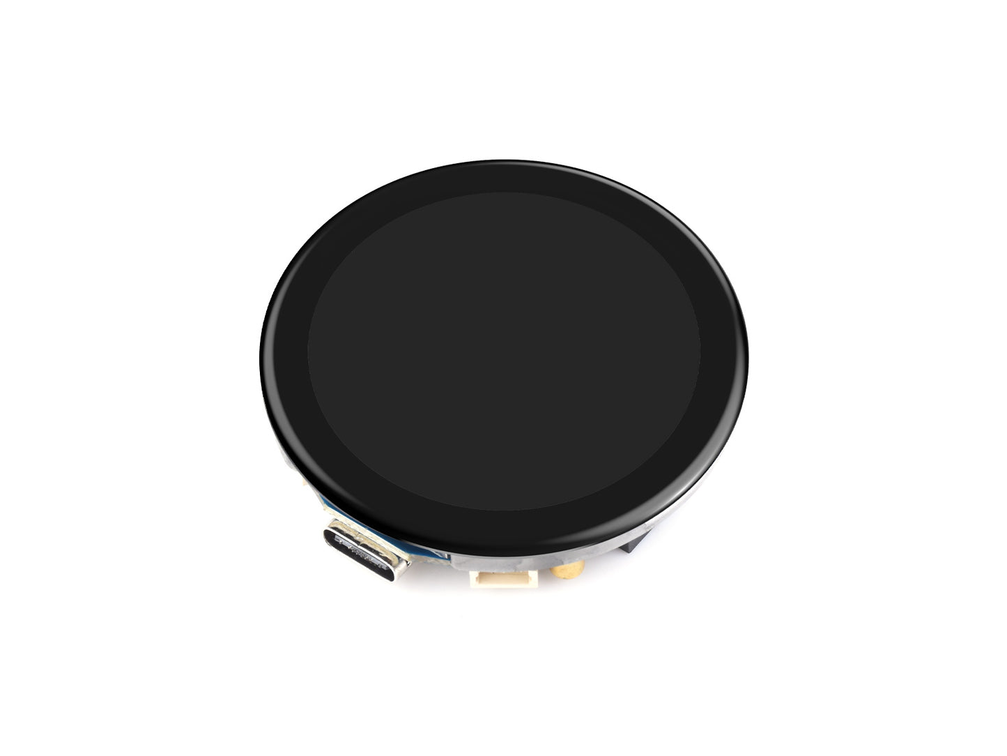 ESP32-C6 1.43inch AMOLED Round Touch Display Development Board, 160MHz RISC-V Processor, 466×466 Pixels, QSPI Interface, Onboard Dual Microphone Array, ESP32 With Display