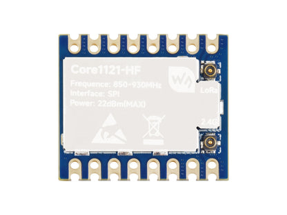 Core1121 LF/HF Dual-Band LoRa Module, Based on Low-Power LR1121 Transceiver, Suitable For Sub-GHz And 2.4GHz Frequency Bands