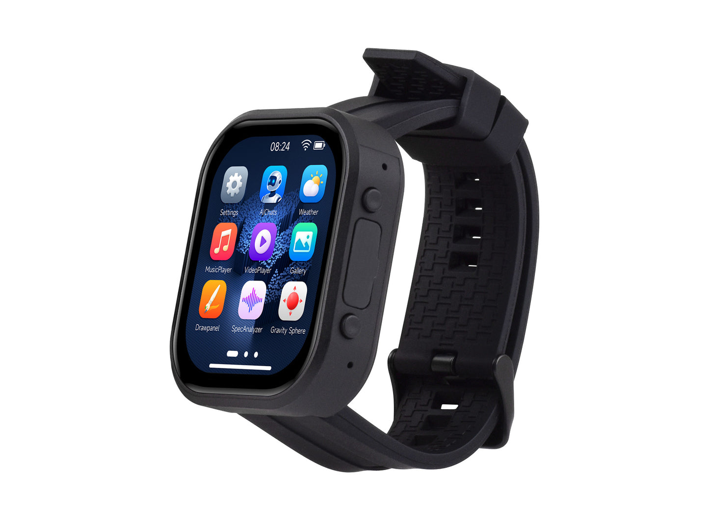 ESP32-S3 2.06inch AMOLED Touch Watch Development Board, 32-bit LX7 Dual-core Processor, 410×502 Pixels, QSPI Interface, Onboard Dual Digital Microphones Array, ESP32 With Display