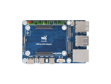 CM5 To Pi 5 Adapter Board For Raspberry Pi 5, Alternative Solution for Raspberry Pi 5, Onboard Audio Header, Supports Connecting To Microphone