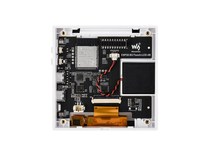 ESP32-S3 Smart 86 Box Development Board, Supports 2.4GHz Wi-Fi And Bluetooth BLE 5, Onboard 4inch 480 × 480 Pixel Touch Display, 5-point Touch, RGB Interface