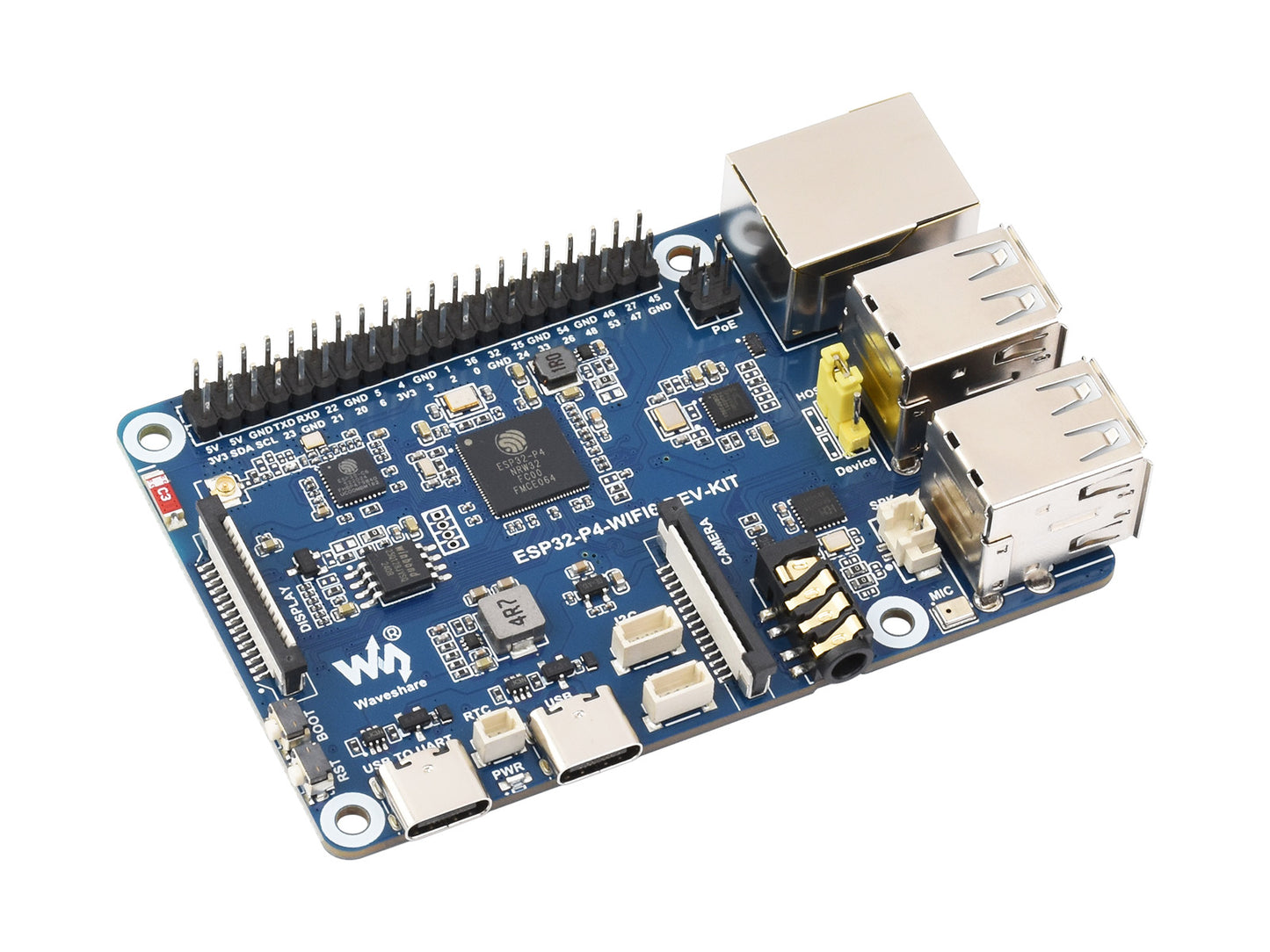 ESP32-P4-WIFI6-DEV-KIT High-Performance Development Board, Based On ESP32-P4 and ESP32-C6, Supports Wi-Fi 6 And Bluetooth 5 / BLE 5