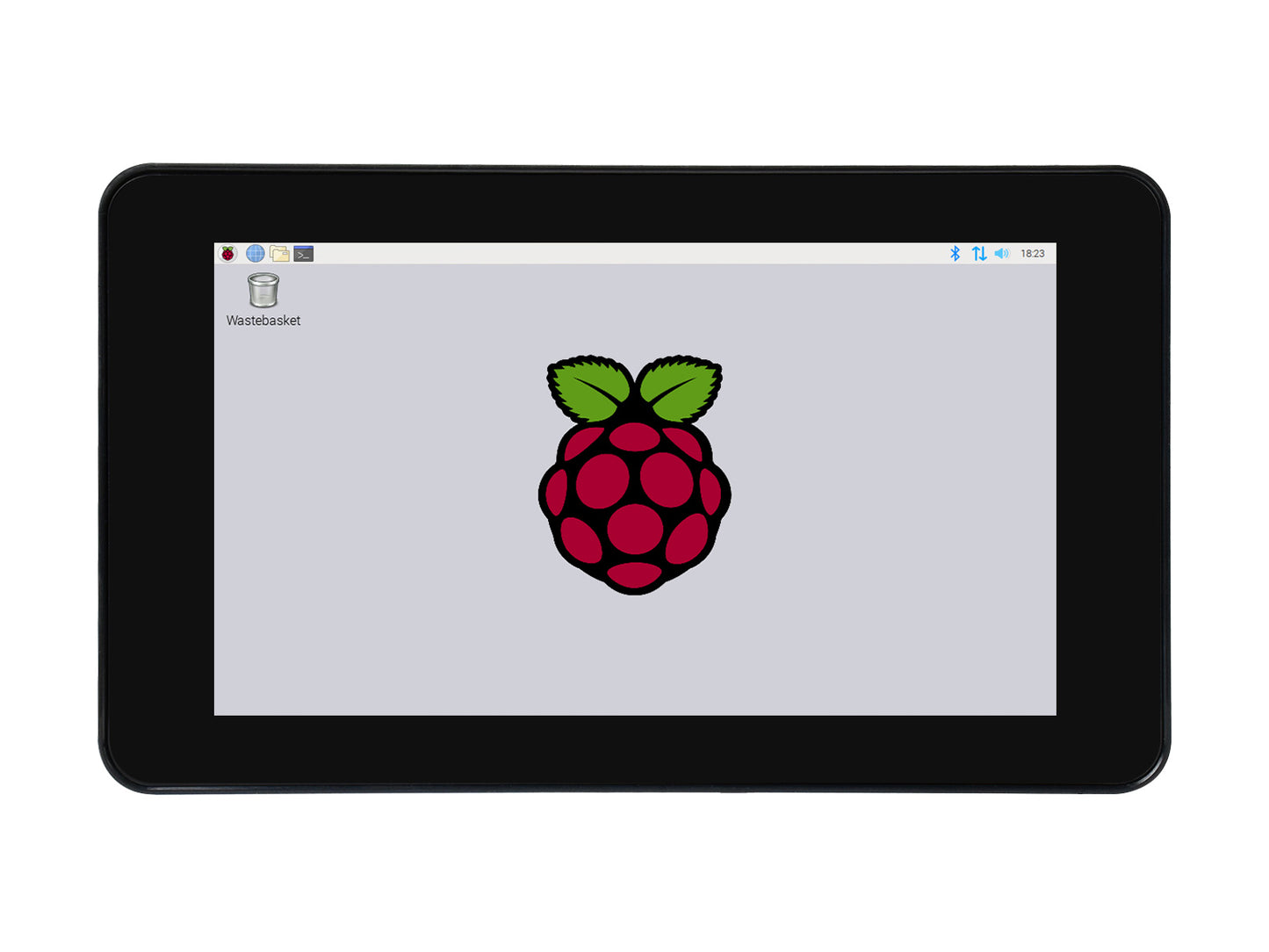 7inch Capacitive Touch IPS Display for Raspberry Pi, with Protection Case, 1024×600, DSI Interface