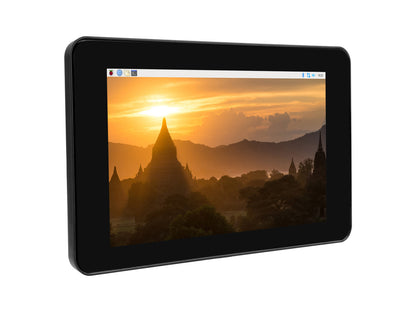 7inch Capacitive Touch IPS Display for Raspberry Pi, with Protection Case, 1024×600, DSI Interface