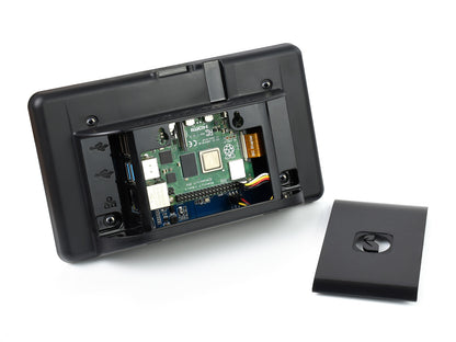 7inch Capacitive Touch IPS Display for Raspberry Pi, with Protection Case, 1024×600, DSI Interface