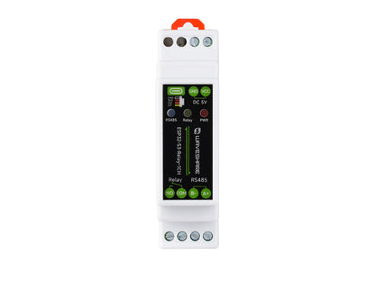 Industrial 1-Channel ESP32-S3 WiFi Relay Module, Supports WiFi / Bluetooth / RS485 Control, With Multiple Isolation Protection Circuits, Rail-Mount Case