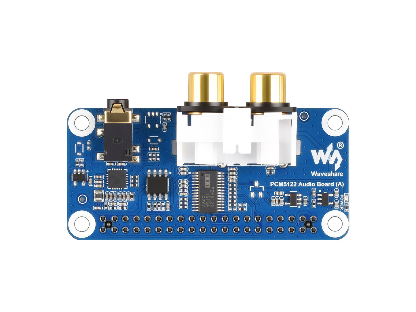 PCM5122 HIFI I2S DAC Audio Board For Raspberry Pi, Based On Raspberry Pi 40PIN GPIO Header, Stereo Encoding / Decoding, Supports High-quality Audio Playback