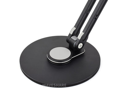VESA Portable Monitor Adjustable Stand, Compatible With Monitors Up To 19inch, Supports Multi-axis Rotation, Weighted Base And Ergonomic Design, Foldable For Easy Storage