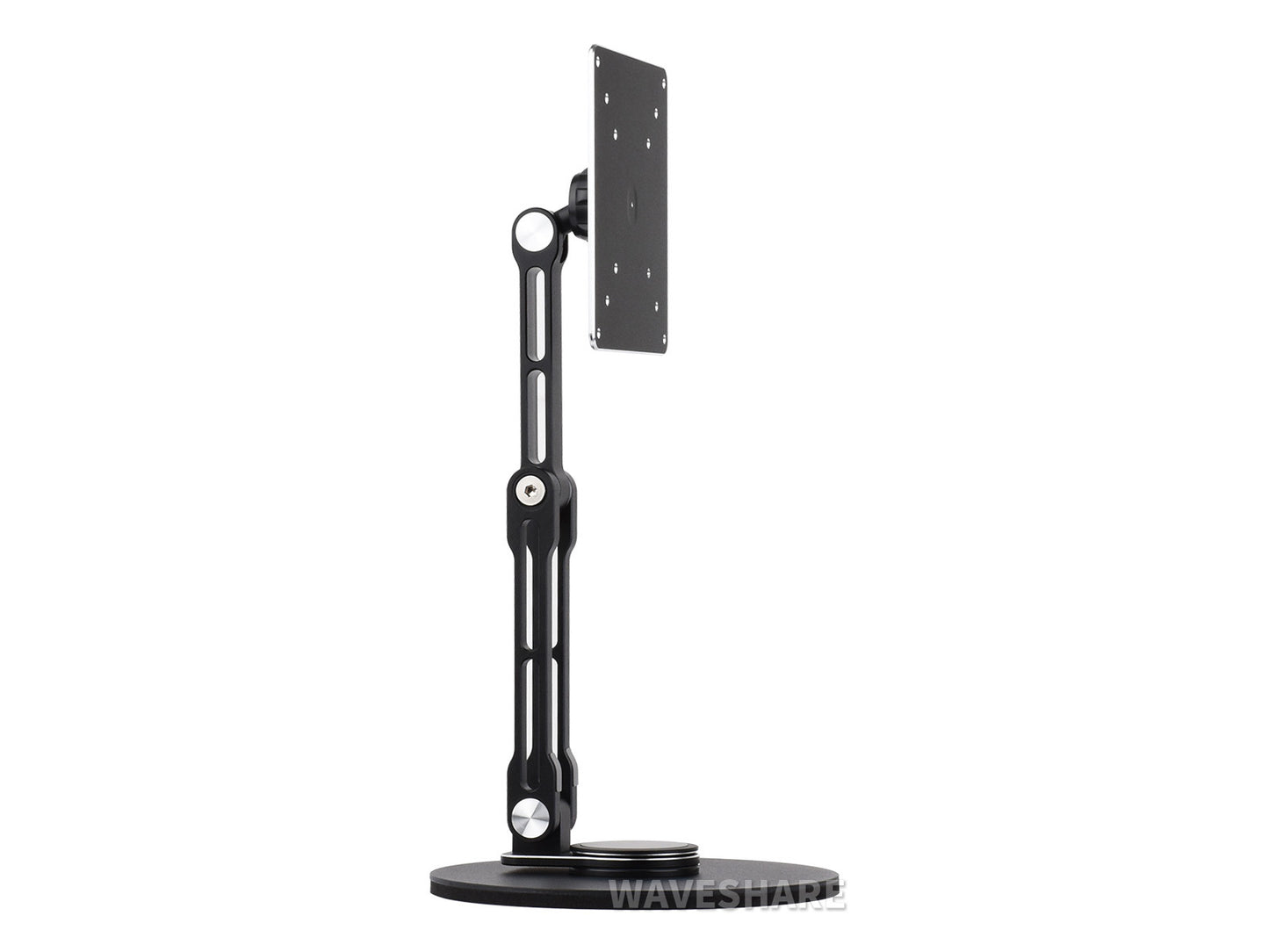 VESA Portable Monitor Adjustable Stand, Compatible With Monitors Up To 19inch, Supports Multi-axis Rotation, Weighted Base And Ergonomic Design, Foldable For Easy Storage