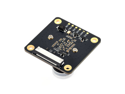 IMX296 1.6MP M12 Mono Camera, Global Shutter, Supports Raspberry Pi Series Boards