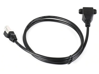 RJ45 Ethernet Extension Cable, Nickel-plated Iron Shell Protection, Providing Effective Interference Shielding, Flexible PVC Jacket