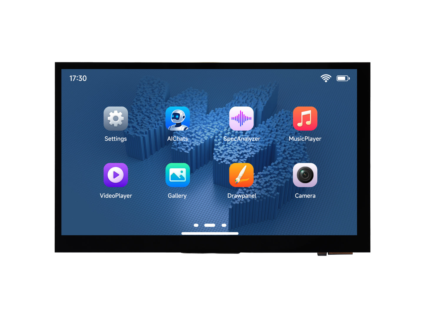 ESP32-P4-WIFI6 7inch 5-Point Touch Display Development Board, Based On ESP32-P4 And ESP32-C6, 1024 × 600 Resolution, Supports Wi-Fi 6 / Bluetooth 5 (LE), Optional For OV5647 Camera