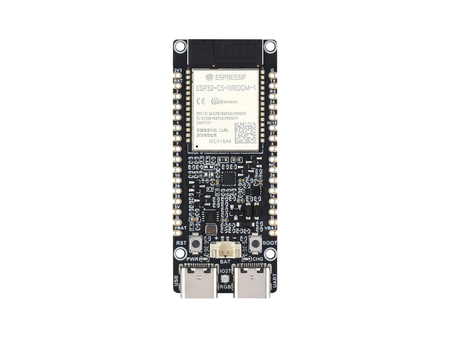 ESP32-C5 Dual-Band Wi-Fi 6 Development Board, 240MHz RISC-V Processor, ESP32-C5-WROOM-1 Series Module, Multi-Protocol RISC-V MCU