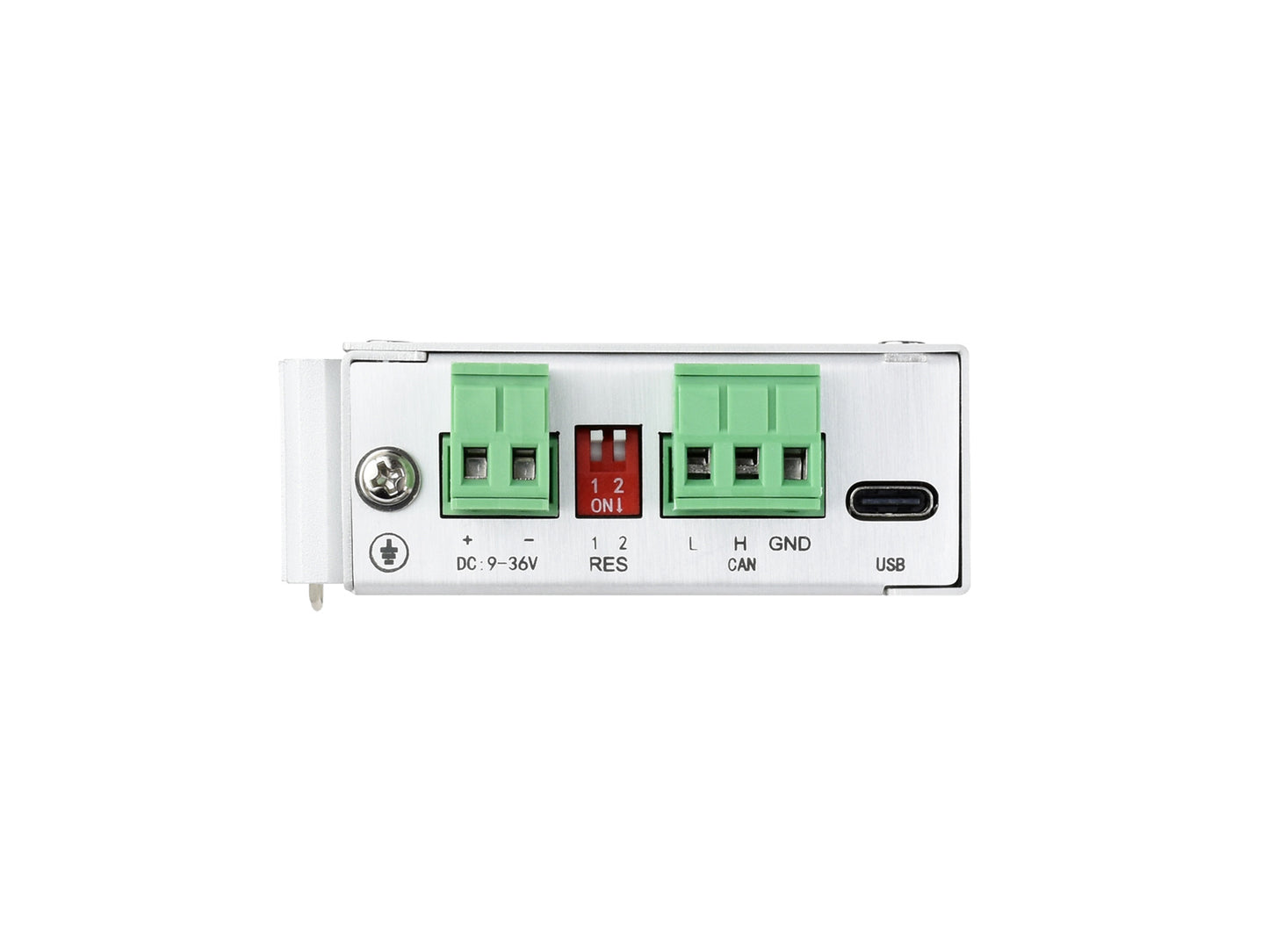 CAN FD Protocol Converter, CAN FD To ETH Bidirectional Data Communication, Supports 5 Data Conversion Modes And CAN 2.0A/2.0B Protocols, Rail-mount Support