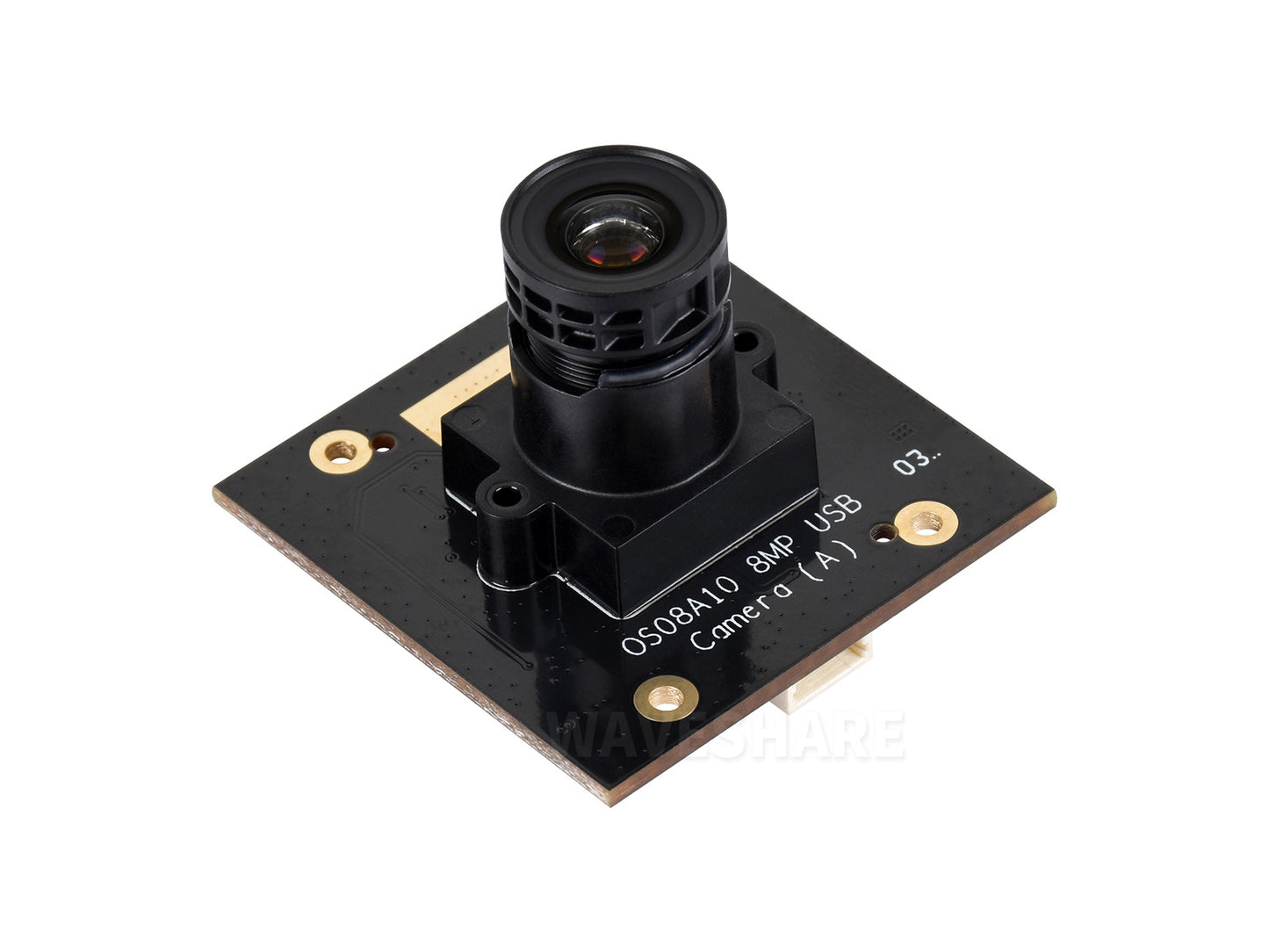 OS08A10 8MP M12 USB Camera Module, OS08A10 Sensor Chip, USB2.0 Port, Better Sensitivity In Low-Light Condition, Easy To Use