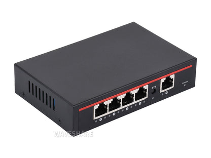 AC PoE Integrated Gigabit Router, 5 Gigabit Ports, Standard PoE Power Supply Output, AP Management