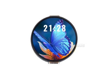 ESP32-C6 1.32inch AMOLED Round Touch Display Development Board, 466×466 Pixels, QSPI Interface, Supports Wi-Fi 6 and Bluetooth 5