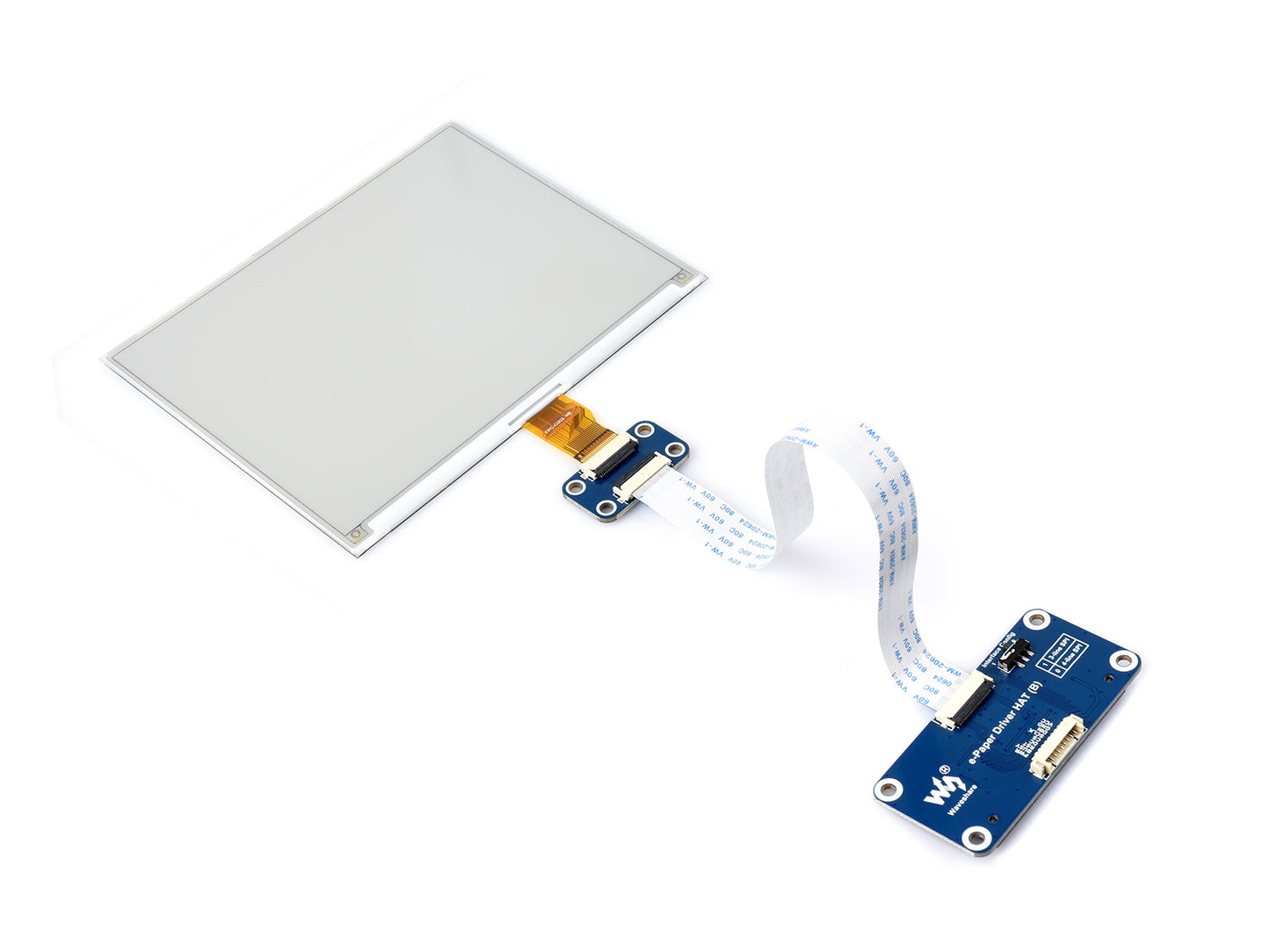 5.83inch E-Paper Display (G), E-ink Display, 648 × 480, Red/Yellow/Black/White, SPI Interface