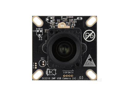 SC2210 2MP M12 USB Camera Module, SC2210 Sensor Chip, USB2.0 Port, Starlight Camera, Easy To Use