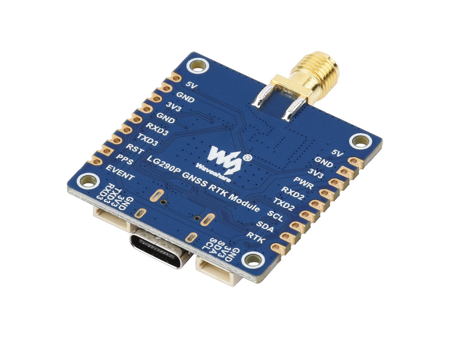 LG290P Series Quad-band GNSS Module, Quad-band RTK Centimeter-Level Positioning, L1+L2+L5+E6 Quad-band Positioning Technology, Supports Multi-constellation Simultaneous Reception