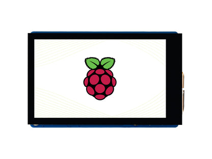 3.5inch DSI Capacitive Touch Display, 5-Point Touch, 480 × 800 Pixels, IPS Display Panel, Supports Raspberry Pi Series Boards