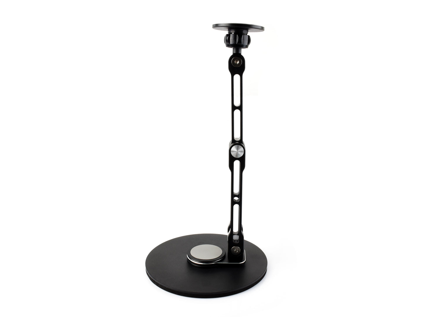 Magnetic N52 Neodymium Magnet Portable Monitor Adjustable Stand, Compatible With 4~18.5inch Monitors, Supports Multi-axis Rotation, Comes With Magnetic Metal Rings, Foldable For Easy Storage