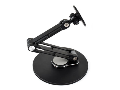 Magnetic N52 Neodymium Magnet Portable Monitor Adjustable Stand, Compatible With 4~18.5inch Monitors, Supports Multi-axis Rotation, Comes With Magnetic Metal Rings, Foldable For Easy Storage