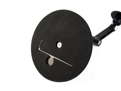 Magnetic N52 Neodymium Magnet Portable Monitor Adjustable Stand, Compatible With 4~18.5inch Monitors, Supports Multi-axis Rotation, Comes With Magnetic Metal Rings, Foldable For Easy Storage