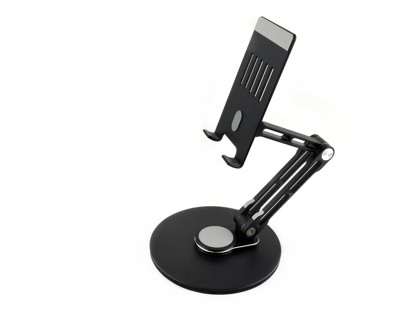 Portable Monitor Adjustable Stand, Compatible with 4~18.5inch Monitors, Supports Multi-axis Rotation, Weighted Base And Ergonomic Design, Foldable For Easy Storage