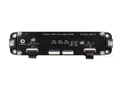 SC132GS Binocular Stereo Camera Module, Global Shutter, 157° DFoV, Dual 1.3MP Cameras, Suitable For RDK X5