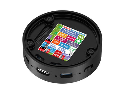 RP2350 1.85inch Round LCD Development Board, 360×360, 65K Color, Dual-core And Dual-architecture Design