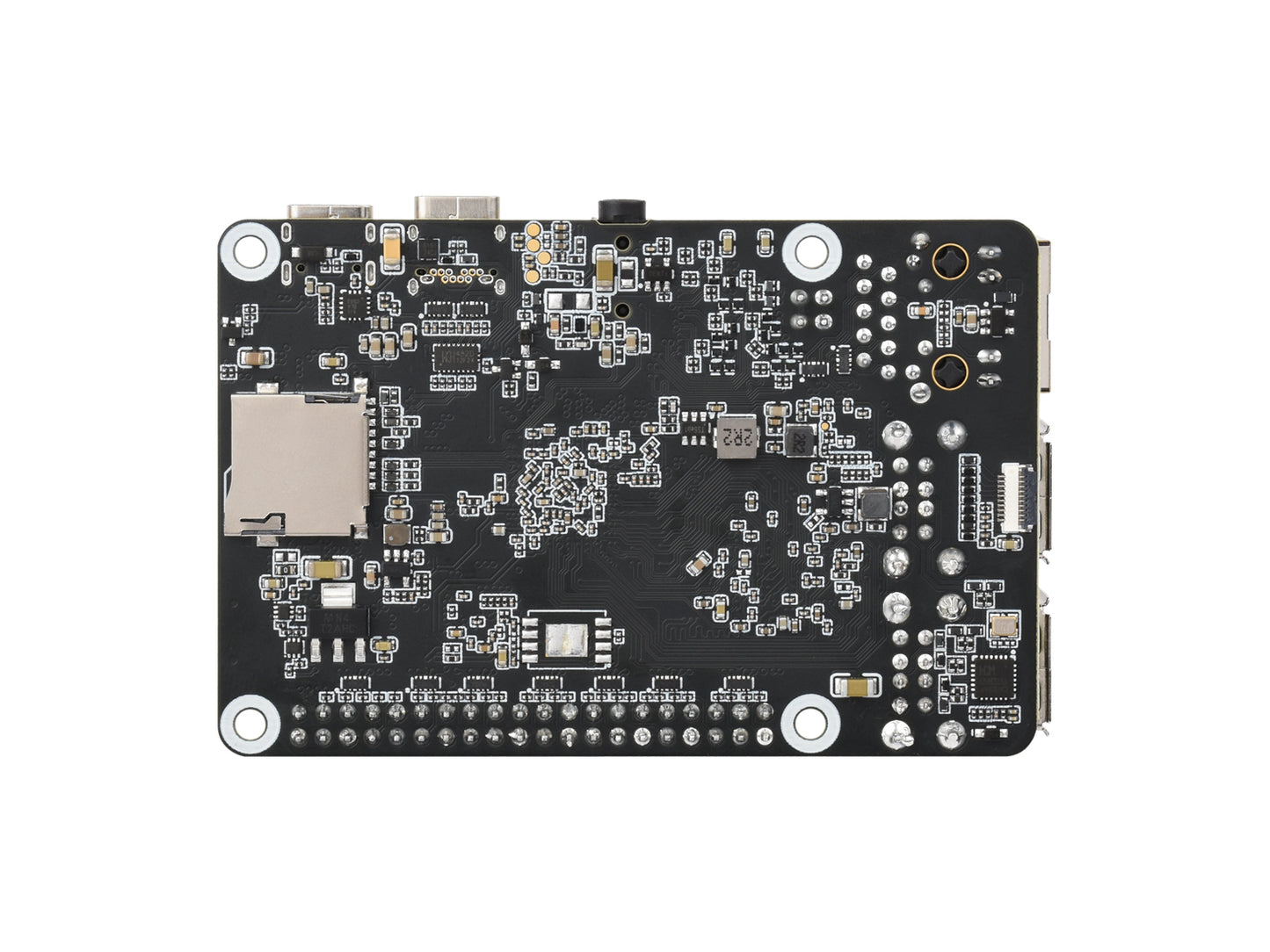 Luckfox Aura High-Performance Linux Development Board, Rockchip RV1126B Quad-Core 1.6GHz Processor, 3 TOPS Computing Power, 4K Encoding And Decoding, Options For RAM And eMMC