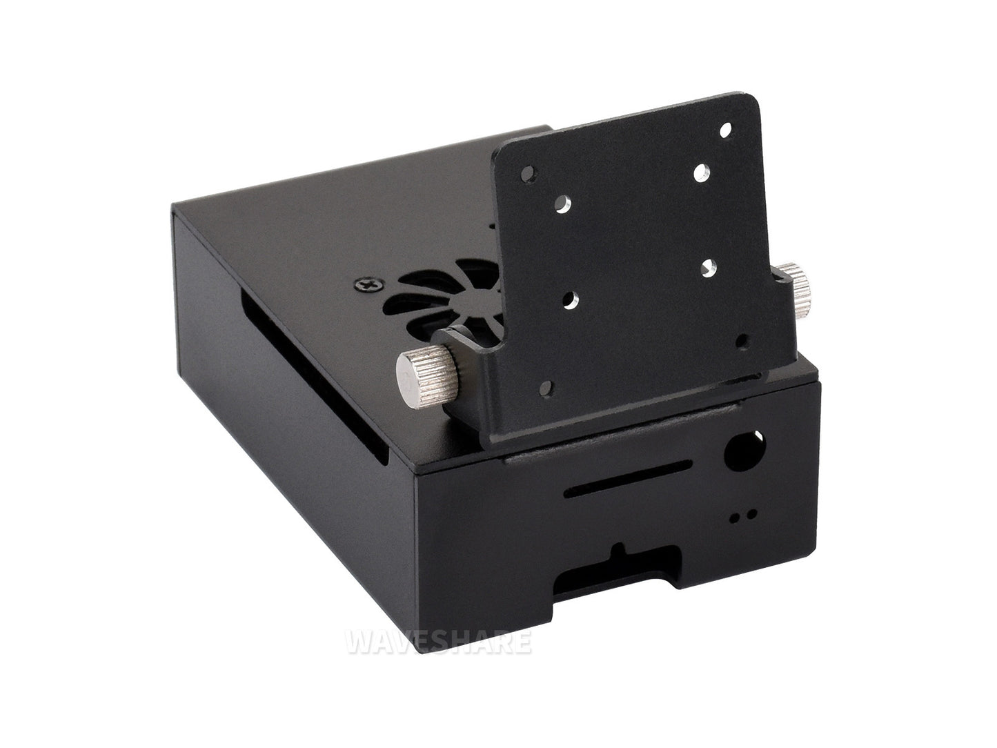 Aluminum Alloy Cooling Case For VisionFive2 Lite, Comes With Heatsink And Cooling Fan, With Camera Holder, Supports Installing IMX219 Series Camera Modules