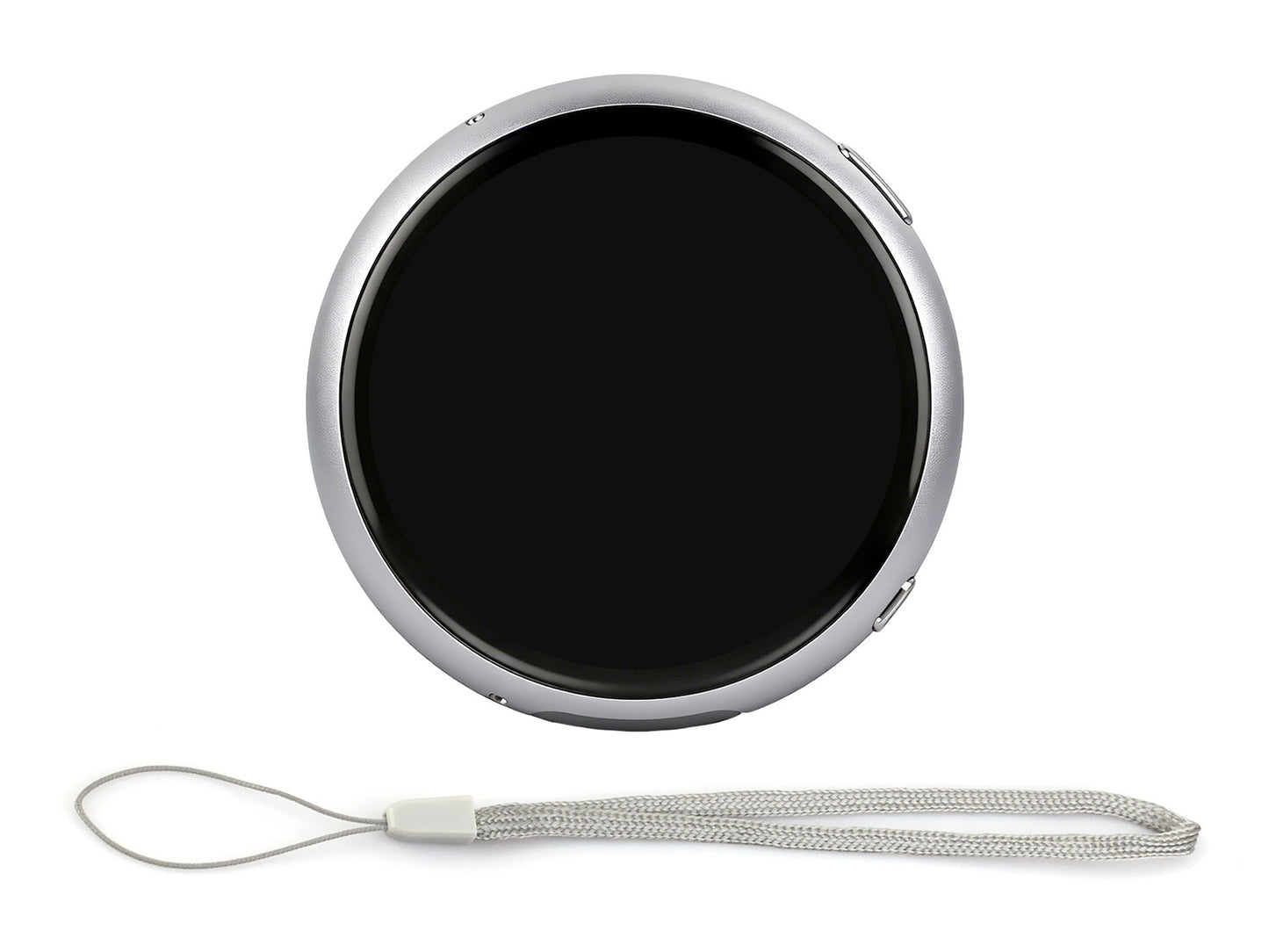 ESP32-S3 1.75inch AMOLED Round Touch Display Development Board, 466 × 466 resolution, Aluminum Alloy Case, Onboard Dual Microphones Array, Portable Mini Display